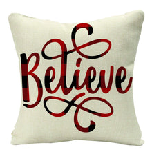 Load image into Gallery viewer, Christmas Printed Throw Pillow Car Sofa Cushion Cover Linen