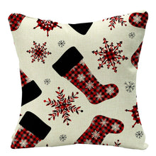 Load image into Gallery viewer, Christmas Printed Throw Pillow Car Sofa Cushion Cover Linen