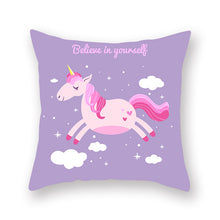 Load image into Gallery viewer, Unicorn Cushion Pillow Cover