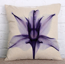 Load image into Gallery viewer, Linen Floral Pillowcase – Soft Waist Pillow for Elegant Home Furnishing