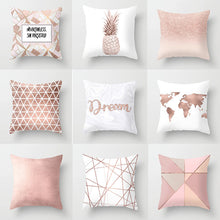 Load image into Gallery viewer, Pink Throw Pillow Covers