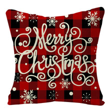Load image into Gallery viewer, Christmas Printed Throw Pillow Car Sofa Cushion Cover Linen