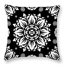 Load image into Gallery viewer, Simple Black and White Peach Skin Pillowcase