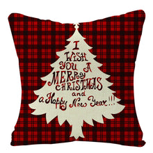 Load image into Gallery viewer, Christmas Printed Throw Pillow Car Sofa Cushion Cover Linen