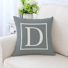Load image into Gallery viewer, Alphabet Single-Sided Printed Pillowcase – Stylish and Fun Decorative Pillow Cover for Home Décor