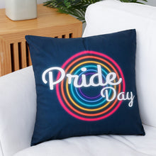 Load image into Gallery viewer, Rainbow Love Pillow Cover