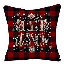 Load image into Gallery viewer, Christmas Printed Throw Pillow Car Sofa Cushion Cover Linen