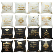 Load image into Gallery viewer, Festive Christmas Pillow Covers – Decorative Holiday Throw Pillow Cases for Home Décor