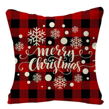 Load image into Gallery viewer, Christmas Printed Throw Pillow Car Sofa Cushion Cover Linen