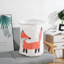Load image into Gallery viewer, Dinosaur Fox Deer Storage Bucket – Fun and Functional Organizer for Kids' Rooms