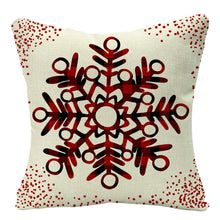 Load image into Gallery viewer, Christmas Printed Throw Pillow Car Sofa Cushion Cover Linen