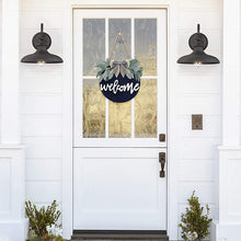 Load image into Gallery viewer, Rustic Welcome Farmhouse Themed Wreath