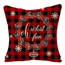 Load image into Gallery viewer, Christmas Printed Throw Pillow Car Sofa Cushion Cover Linen