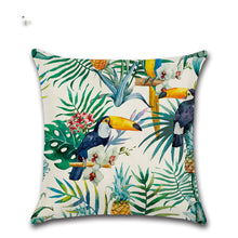 Load image into Gallery viewer, Tropical Themed Throw Pillow