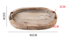 Load image into Gallery viewer, Cedar Tray with Handle – Elegant and Durable Serving Tray for Home and Kitchen