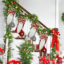 Load image into Gallery viewer, Christmas Stockings – Festive Xmas Tree and Fireplace Decorative Socks for Gift Holders and Hanging Decorations