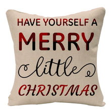 Load image into Gallery viewer, Christmas Printed Throw Pillow Car Sofa Cushion Cover Linen