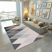 Load image into Gallery viewer, Geometric Coffee Table Cloakroom Carpet – Modern Decorative Area Rug for Home and Office