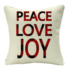 Load image into Gallery viewer, Christmas Printed Throw Pillow Car Sofa Cushion Cover Linen