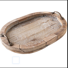 Load image into Gallery viewer, Cedar Tray with Handle – Elegant and Durable Serving Tray for Home and Kitchen