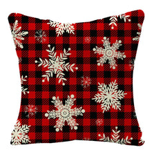 Load image into Gallery viewer, Christmas Printed Throw Pillow Car Sofa Cushion Cover Linen