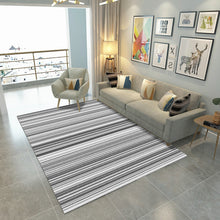 Load image into Gallery viewer, Geometric Coffee Table Cloakroom Carpet – Modern Decorative Area Rug for Home and Office
