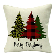 Load image into Gallery viewer, Christmas Printed Throw Pillow Car Sofa Cushion Cover Linen