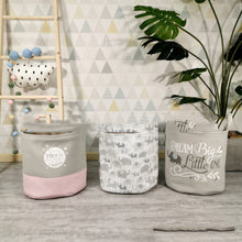 Load image into Gallery viewer, Elephant Pattern Children's Storage Basket – Cute and Functional Toy Organizer for Kids' Rooms