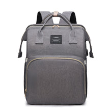 Load image into Gallery viewer, New Mummy Baby Crib Backpack Large Capacity Out Milk Insulated Bag Women
