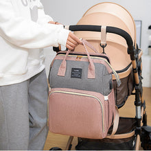 Load image into Gallery viewer, New Mummy Baby Crib Backpack Large Capacity Out Milk Insulated Bag Women
