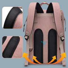 Load image into Gallery viewer, New Mummy Baby Crib Backpack Large Capacity Out Milk Insulated Bag Women
