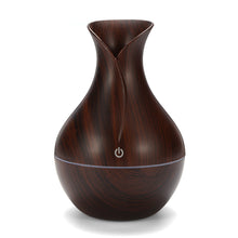 Load image into Gallery viewer, Wood Grain Ultrasonic Cool Mist Humidifier
