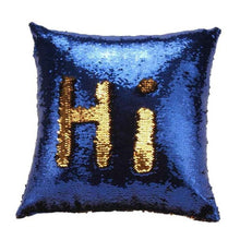 Load image into Gallery viewer, Mermaid Sequined Pillowcase – Sparkling Reversible Sequin Pillow Cover for Home Décor

