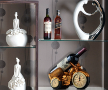 Load image into Gallery viewer, Vintage Bike Wine Rack
