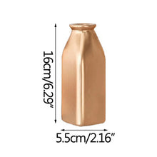 Load image into Gallery viewer, Golden Glass Vase
