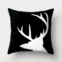 Load image into Gallery viewer, Simple Black And White Throw Pillow Cover
