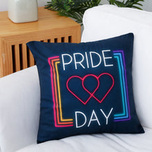 Load image into Gallery viewer, Rainbow Love Pillow Cover

