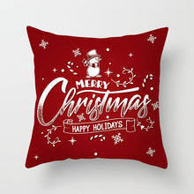 Load image into Gallery viewer, Festive Christmas Pillow Covers – Holiday Decorative Throw Pillow Cases
