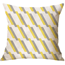 Load image into Gallery viewer, Classic geometric letter pillowcase

