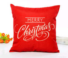 Load image into Gallery viewer, Merry Christmas Throw Pillow Covers – Festive Decorative Pillowcases for Holiday Home Décor
