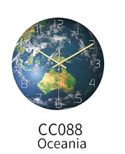 Load image into Gallery viewer, Luminous Earth Wall Clock
