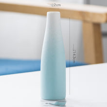 Load image into Gallery viewer, Nordic Small Mouth Ceramic Vase

