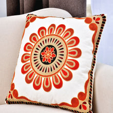Load image into Gallery viewer, Pastoral Clan Style Cotton Embroidered Pillow
