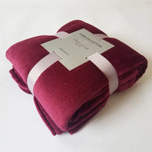 Load image into Gallery viewer, Pure Color Fleece Blanket
