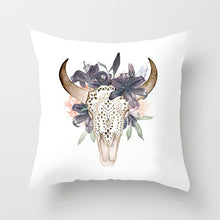 Load image into Gallery viewer, Peacock Feather Peach Skin Pillowcase
