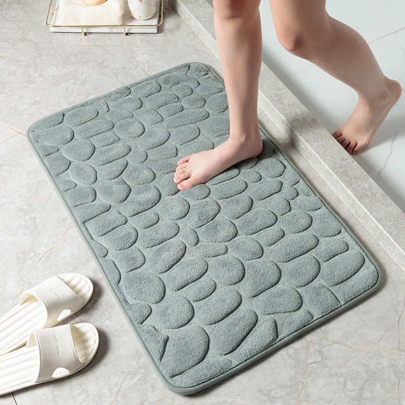Pebble Stone Bathroom Mat