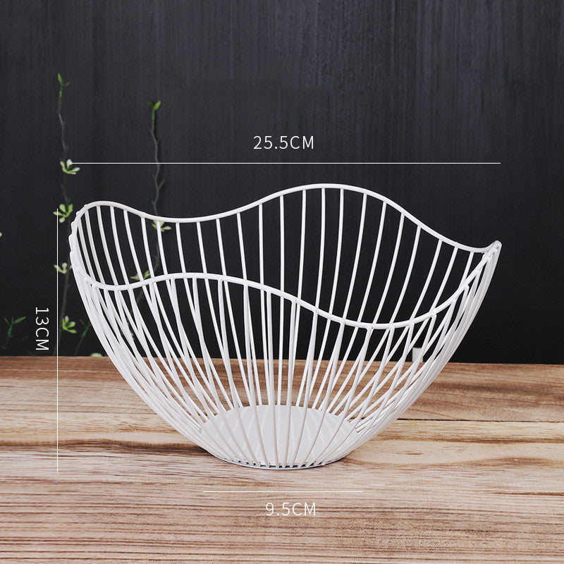 Nordic Wrought Iron Fruit Bowl