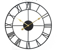 Load image into Gallery viewer, Wrought Iron Digital Wall Clock
