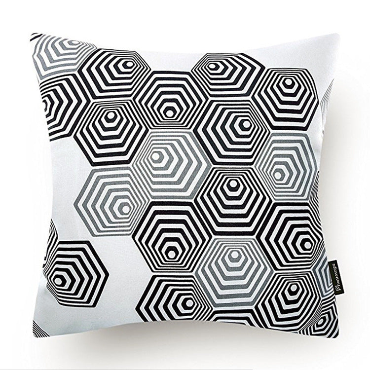 Household Geometric Super Soft Pillowcase – Modern Decorative Pillow Cover for Luxurious Comfort