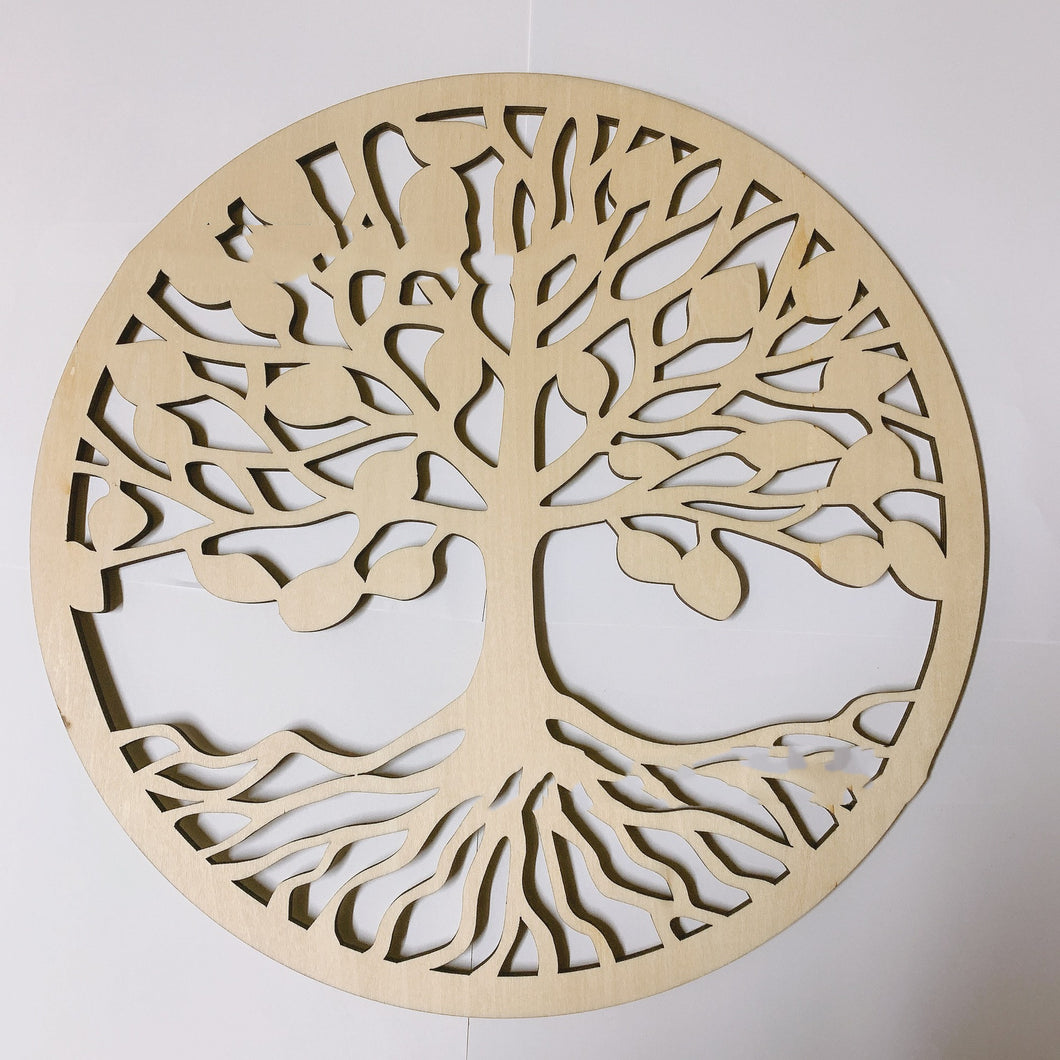 Oriental Wood Meditation Pendant